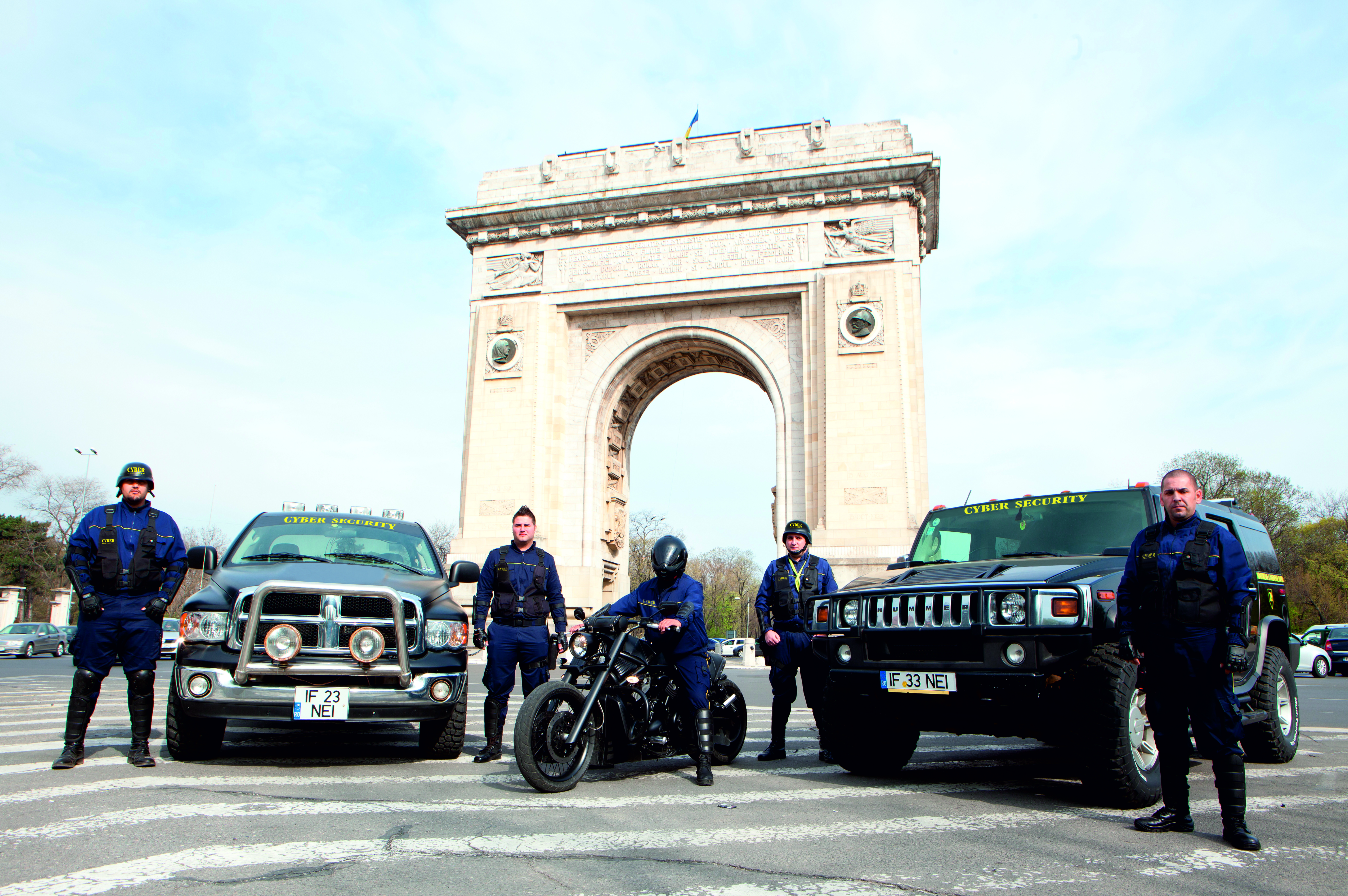 Agent de securitate în acțiune